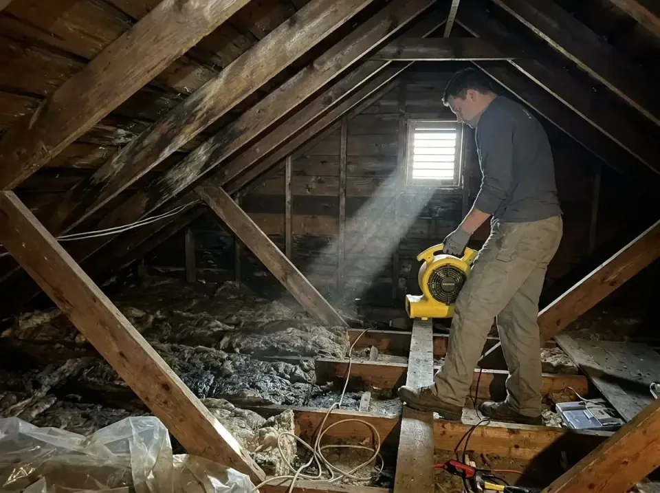 attic-water-damage-drying-proc-007 — frequently asked questions, Emergency Water Extraction & 24/7 Flood Response in San Raf…